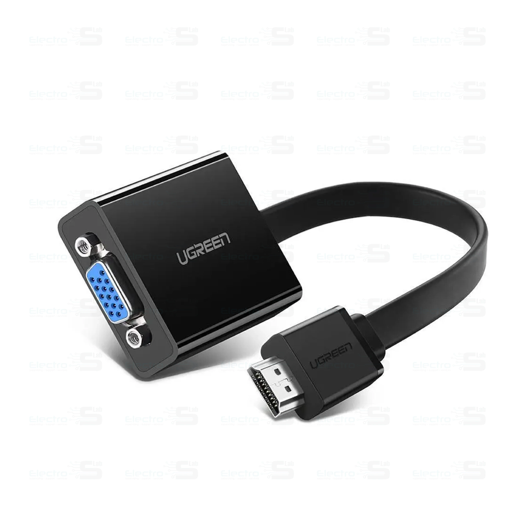 ADAPTADOR UGREEN MM103 1*HDMI A 1*VGA M/H C/AUDIO