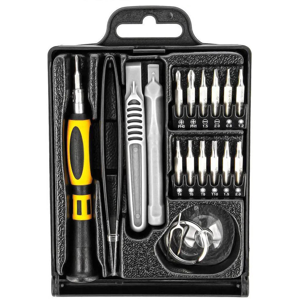 SET DESATORNILLADOR SPROTEK STE-3010 13 PIEZAS PARA CELULARES