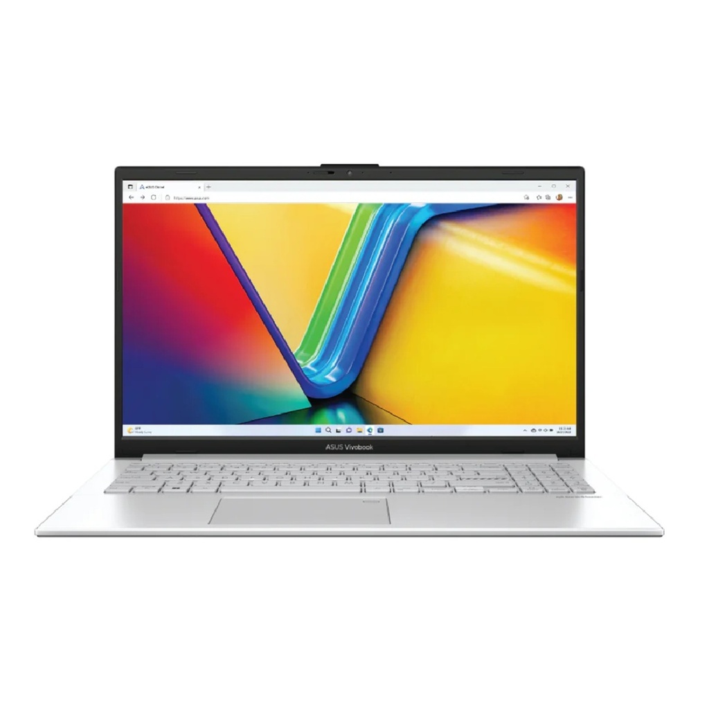 LAPTOP ASUS VIVOBOOK E1504GA-WS35 CI3-N305 3.8GHZ RAM 8GB SSD 256GB 15.6"FHD WIN11 INGLES PLATA