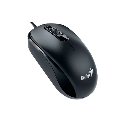 MOUSE GENIUS DX-110 3 BOTONES 1*USB-A NEGRO