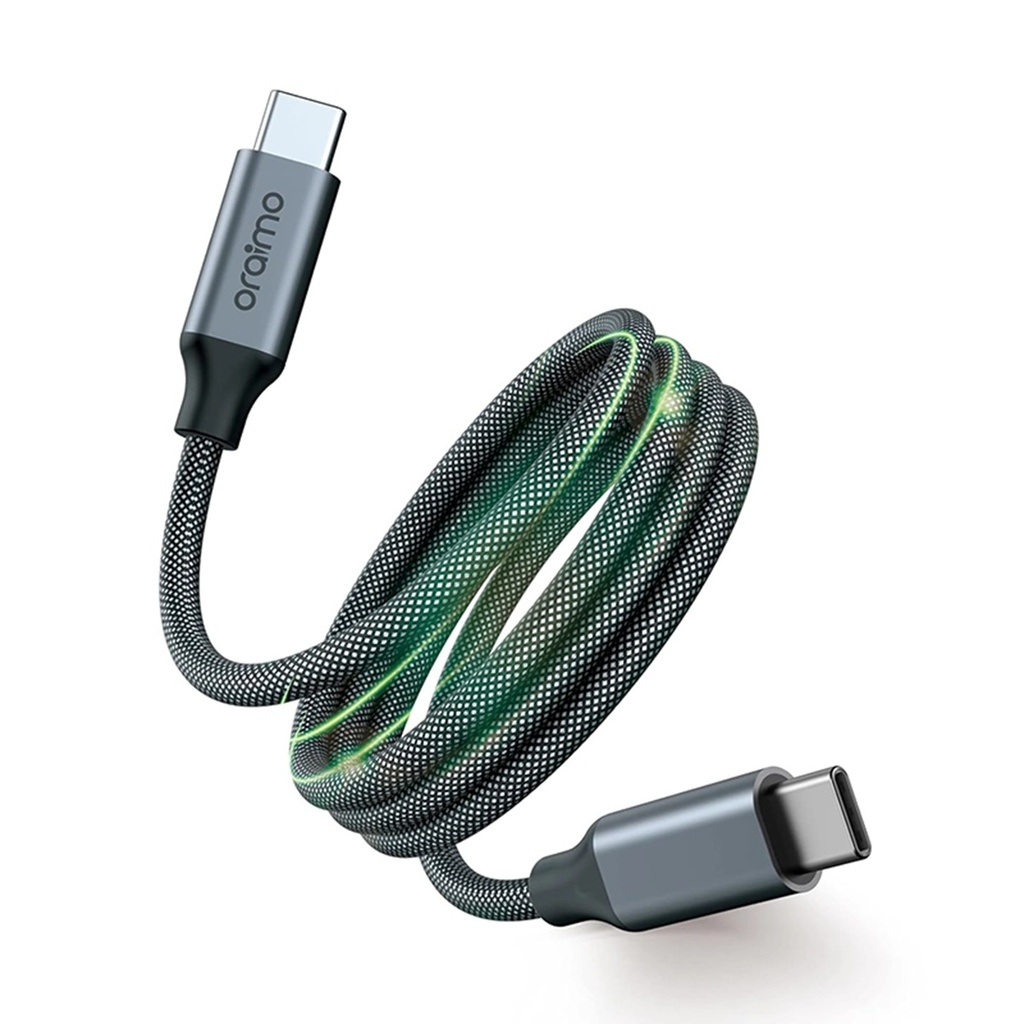CABLE ORAIMO OCD-710CC 1*USB-C A 1*USB-C 1M 60W CABLE MAGNETICO