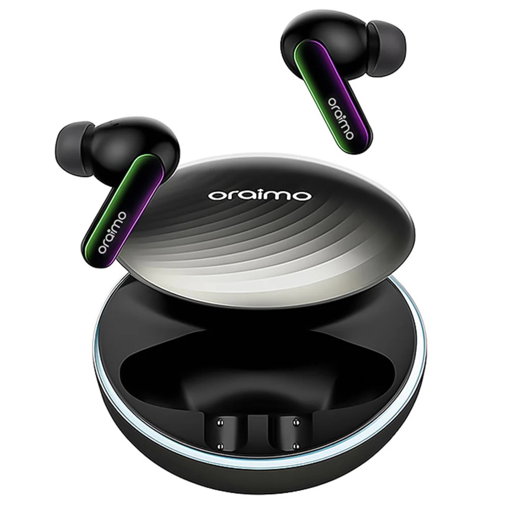 AUDIFONOS EARPODS ORAIMO OTW-630 SPACEBUDS INALAMBRICOS GRIS