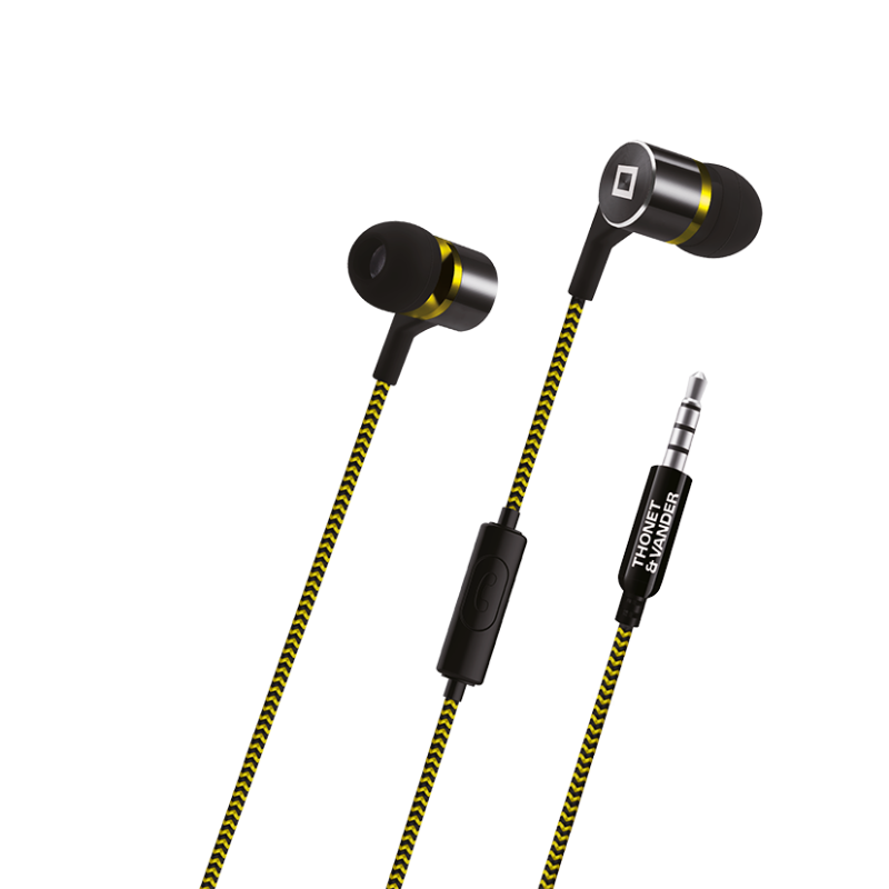 AUDIFONOS THONET & VANDER KLEIN 3.5MM NEGRO