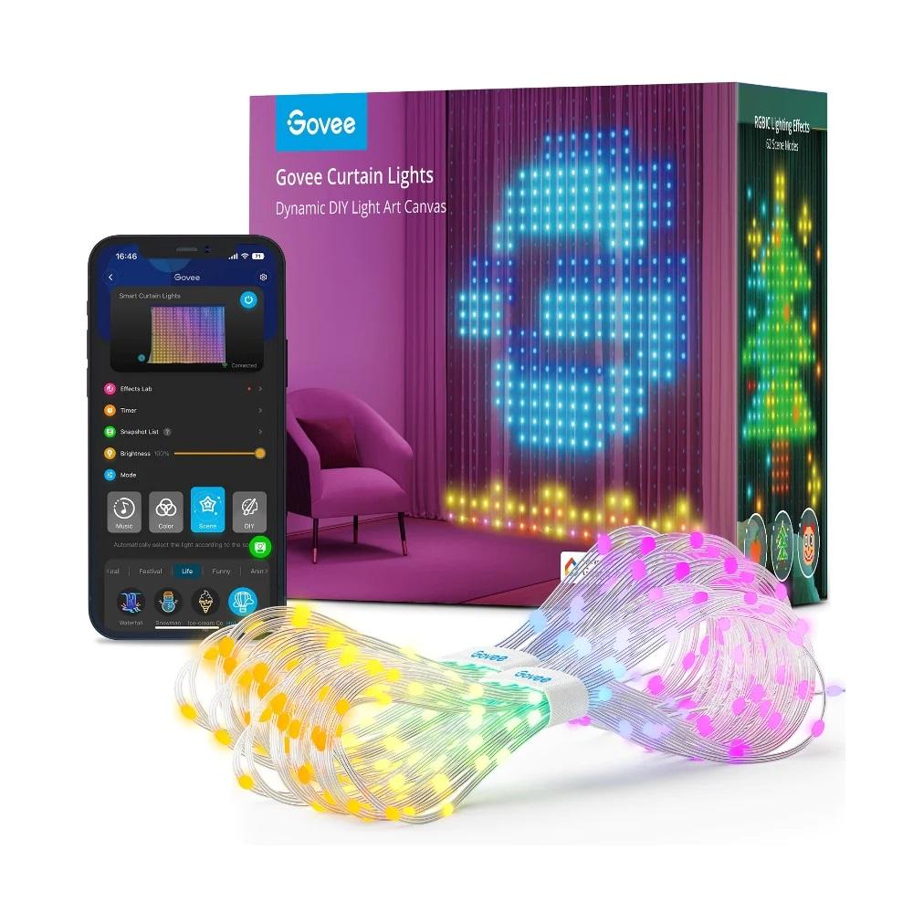 CORTINA LUCES LED GOVEE H70B1 RGBIC 1.5MX2M WIFI+BLUETOOTH