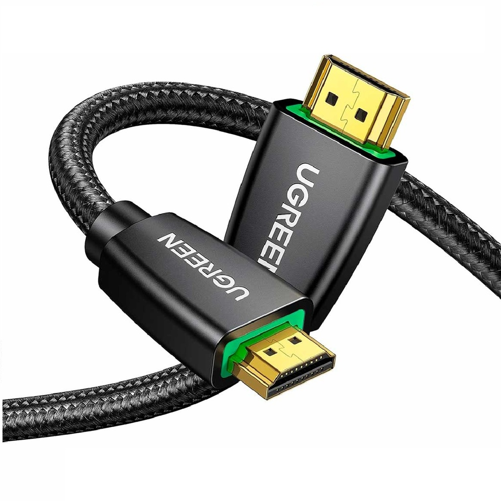 CABLE UGREEN HD118 1*HDMI A 1*HDMI 2.0 4K 5M FORRO NYLON M/M