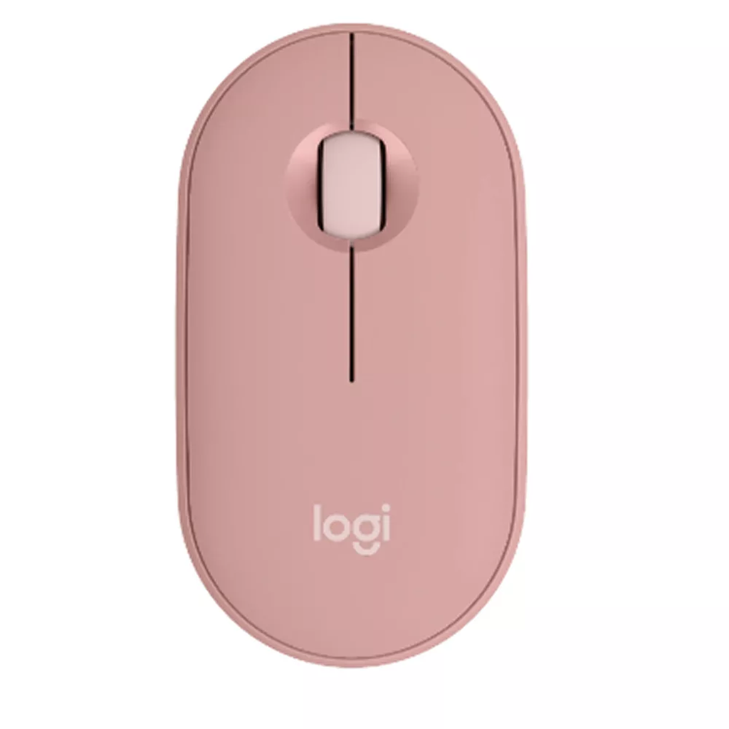 MOUSE LOGITECH M350S PEBBLE 2 BLUETOOTH 3 BOTONES 1000DPI ORO ROSA