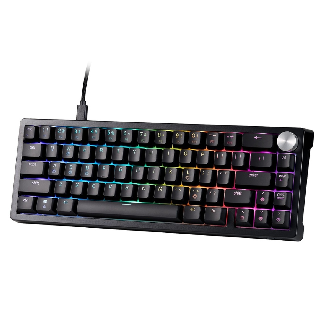 TECLADO XPG SORCERER MECANICO COMPACTO SWITCH XPG RGB INGLES NEGRO 1*USB-A