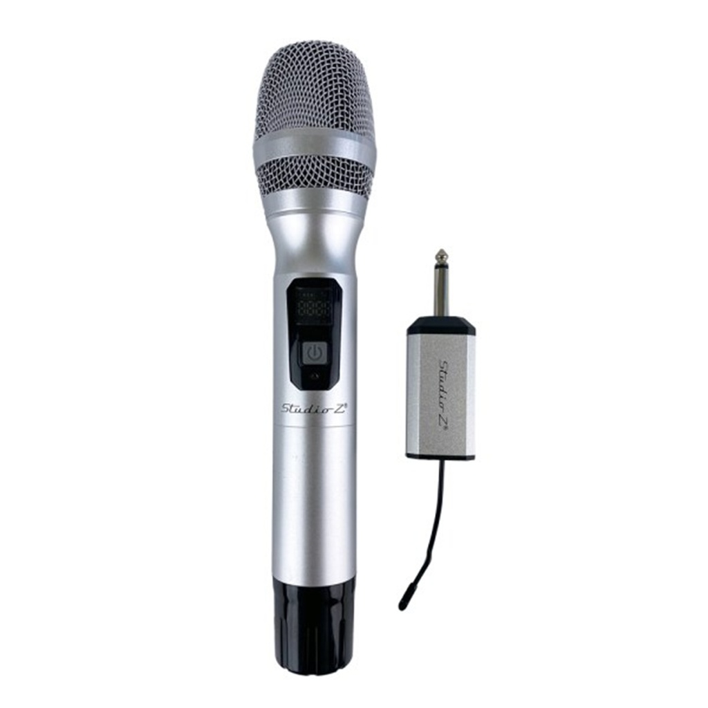 MICROFONO INALAMBRICO STUDIO Z GW-R101 UHF MINI RECEPTOR RECARGABLE