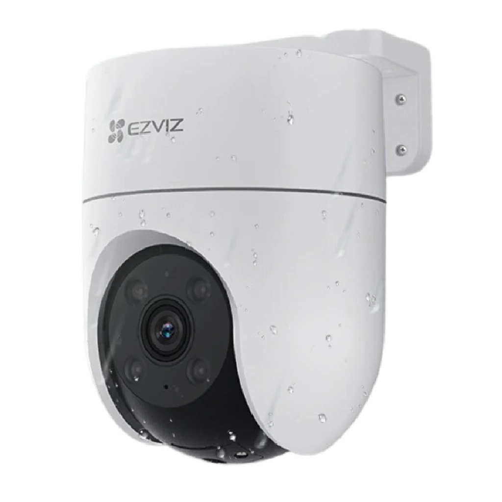 CAMARA IP EZVIZ H8C POE 2K IR30M LAN AUDIO DOMO PTZ INTERPERIE SIRENA
