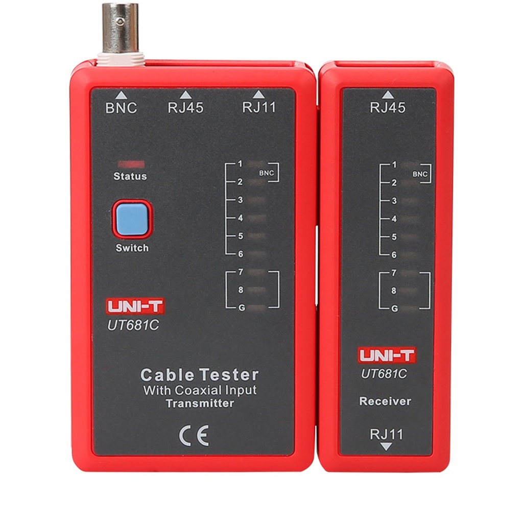 PROBADOR DE RED UNI-T UT681L RJ45 RJ11 BNC