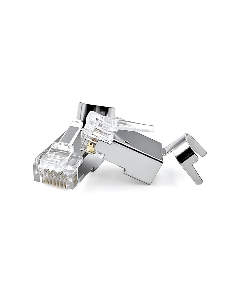 CONECTOR RJ45 LANTEK LTK-C6TAS MACHO CAT6A BLINDADO