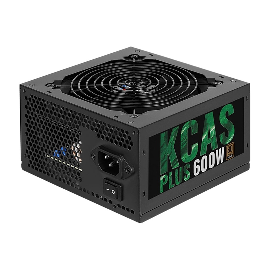 FUENTE DE PODER AEROCOOL KCAS-600W 600W 80+ BRONCE