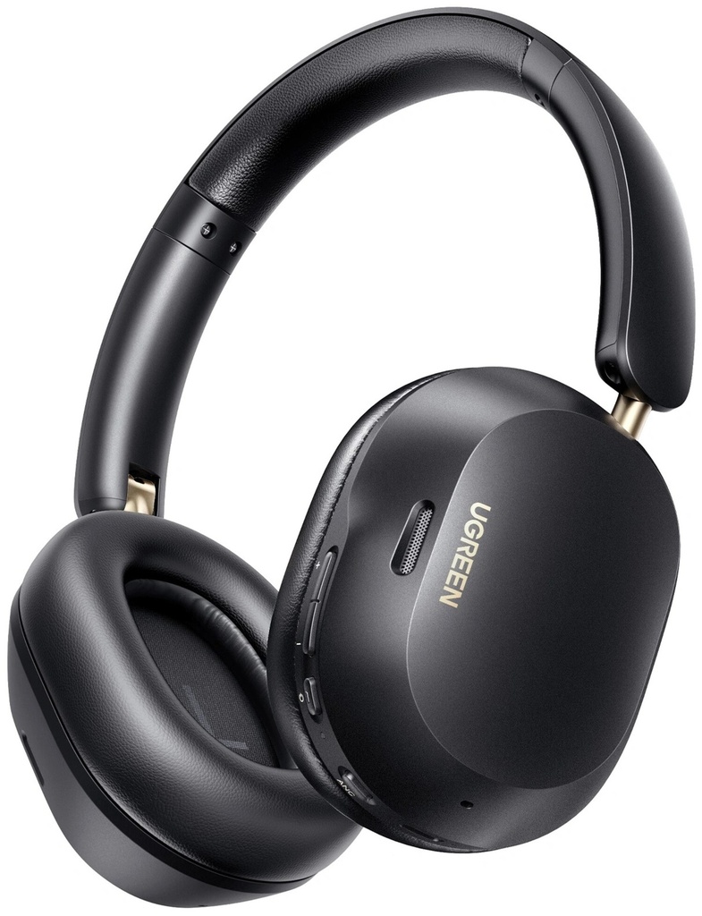 AUDIFONOS UGREEN HP203 HITUNE MAX 5C INALAMBRICOS BT CANCE/RUIDO NEGRO