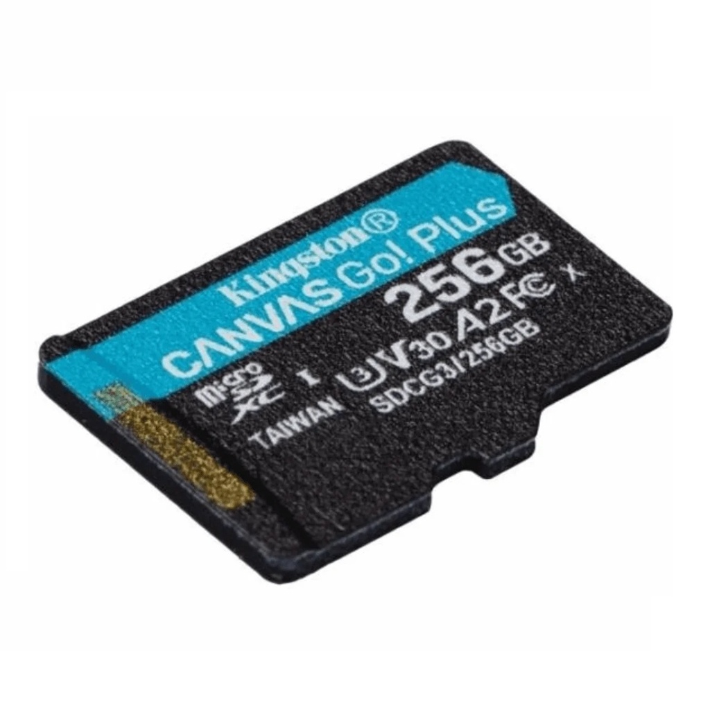 MEMORIA MICROSD KINGSTON CANVAS GO PLUS 256GB U3 A2 170MB/S
