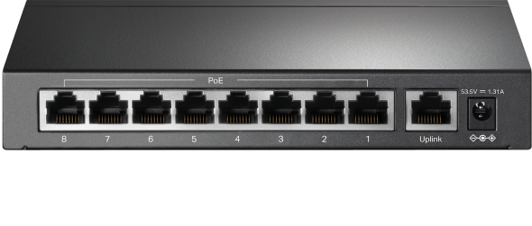SWITCH TP-LINK TL-SF1009P 9 PUERTOS 8*POE+ 10-100MB/S