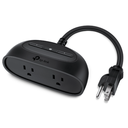 REGLETA ELECTRICA TP-LINK KP400 INTELIGENTE 2*CONECTORES PARA EXTERIOR