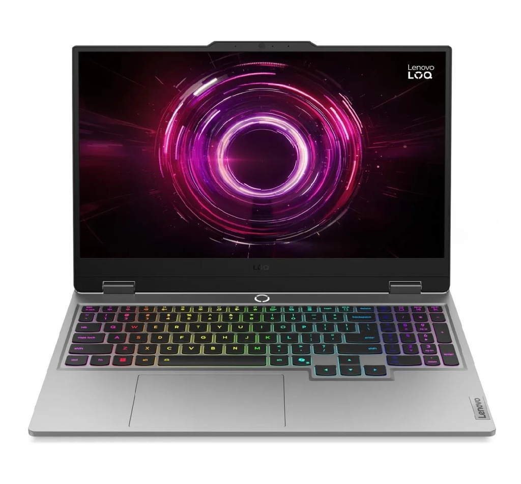 LAPTOP LENOVO GAMING LOQ ESSENTIAL 15IAX9E CORE 5 I5-12450HX RAM 16GB SSD 256GB 15.6" FHD 144HZ NVIDIA RTX3050 WIN11 INGLES GRIS 83LK00CVUS