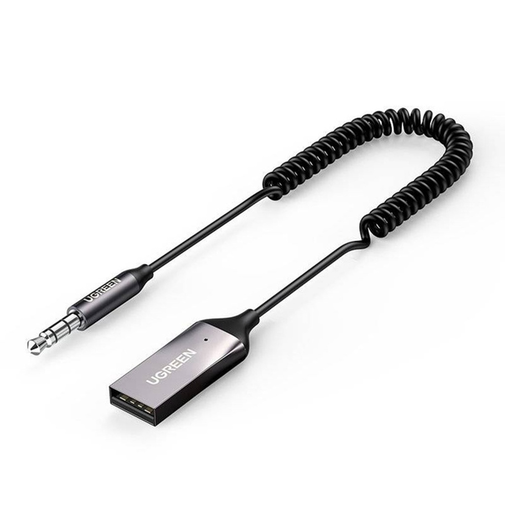 RECEPTOR BLUETOOTH UGREEN CM309 BT5.4 MANOS LIBRES 1*3.5MM 1*USB-A