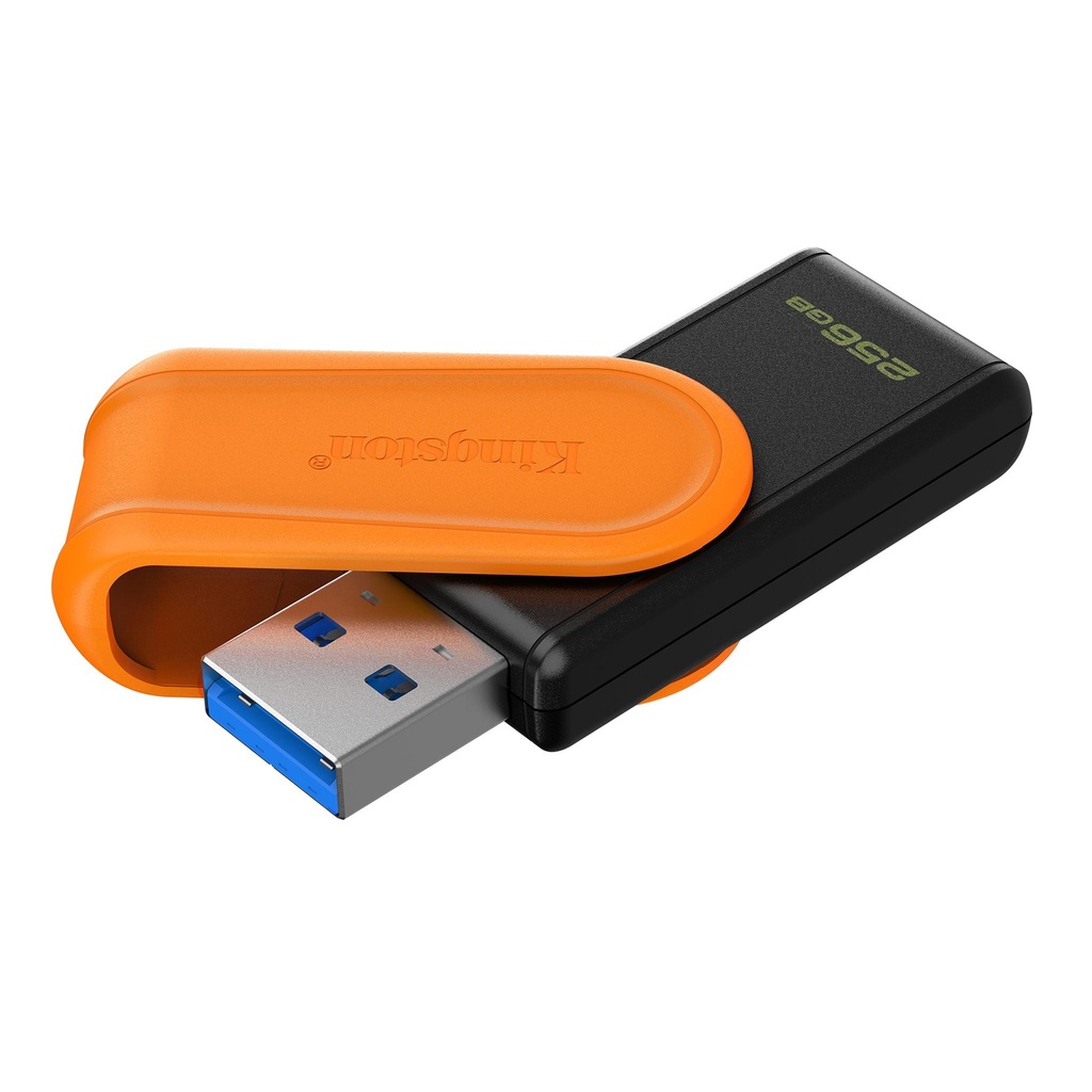 MEMORIA USB KINGSTON EXODIA S DTXS 256GB USB-A 3.2 NEGRO/ANARANJADO