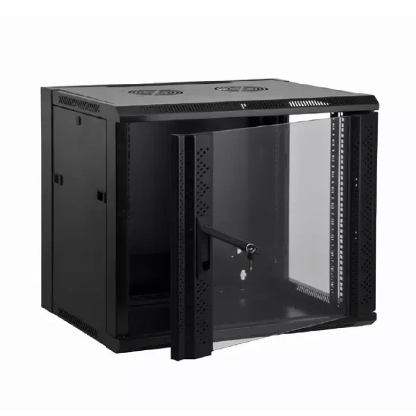 GABINETE DE PARED LANTEK LTK-GAB9D 9U 570*450MM *PUERTA VIDRIO *S/ABANICO