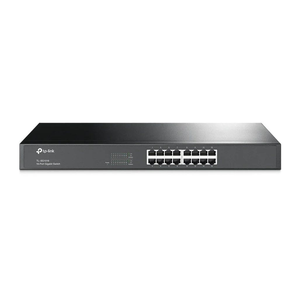 SWITCH TP-LINK TL-SG1016 16 PUERTOS GIGABIT PARA RACK