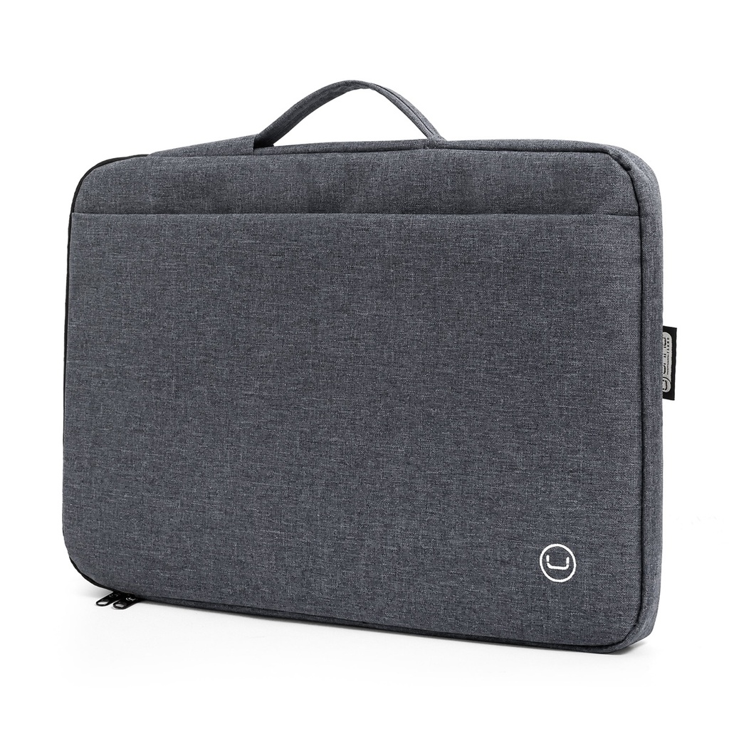 FUNDA LAPTOP UNNO TEKNO BG2706GY CITY SLEEK+ 15.6" NYLON GRIS