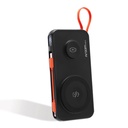 POWERBANK MAGNETIC ARGOM ARG-PB-1164BK ST10 10000MHA 5V 2.1A 1*USB-A 1*USB-C 1*USB-C A LIGHTNING NEGRO