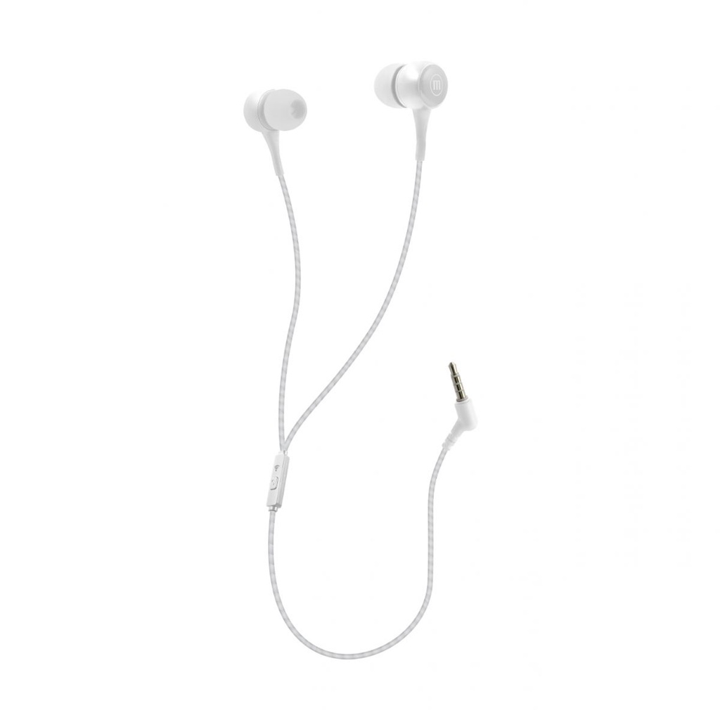 AUDIFONOS MAXELL IN-POP 348441 3.5MM BLANCO