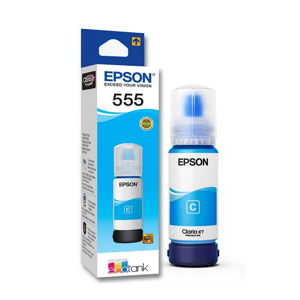 TINTA DE RELLENO EPSON 555 CIAN 70ML