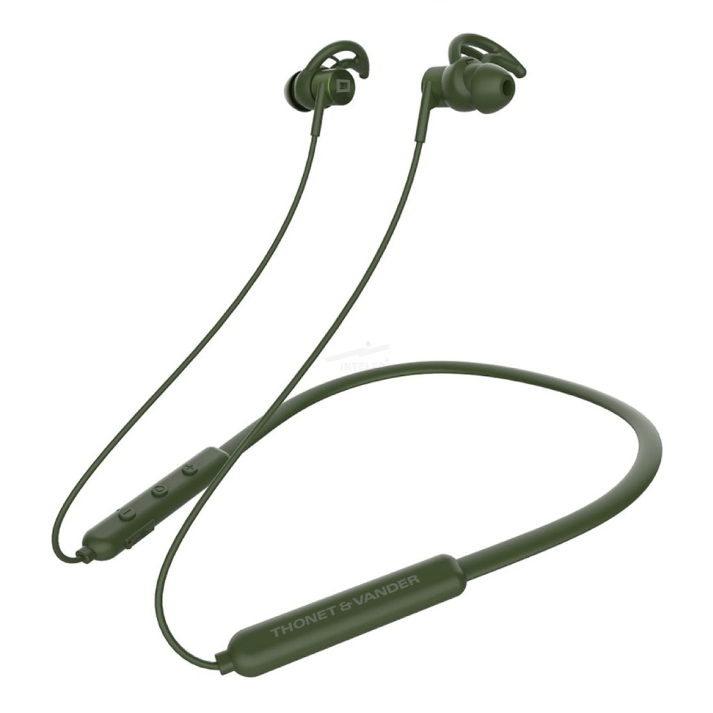 AUDIFONOS THONET&VANDER VR100 BT5.0 BANDE DE CUELLO NEGRA