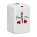 ADAPTADOR CORRIENTE UNIVERSAL NOVA FEU001 110/220V DE VIAJE MULTIPLES CONECTORES