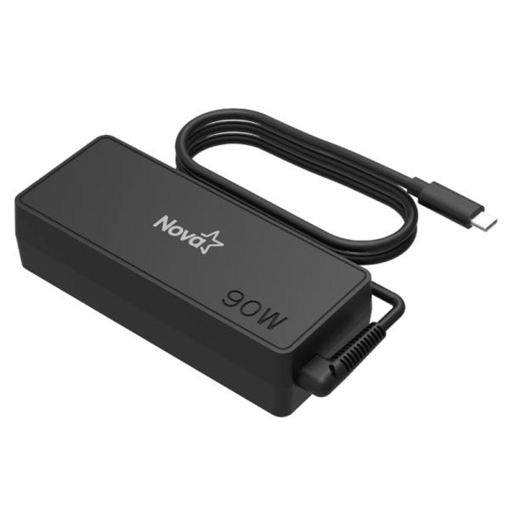 CARGADOR LAPTOP UNIVERSAL NOVA AD-709 5V-20V 90W 1*USB-C