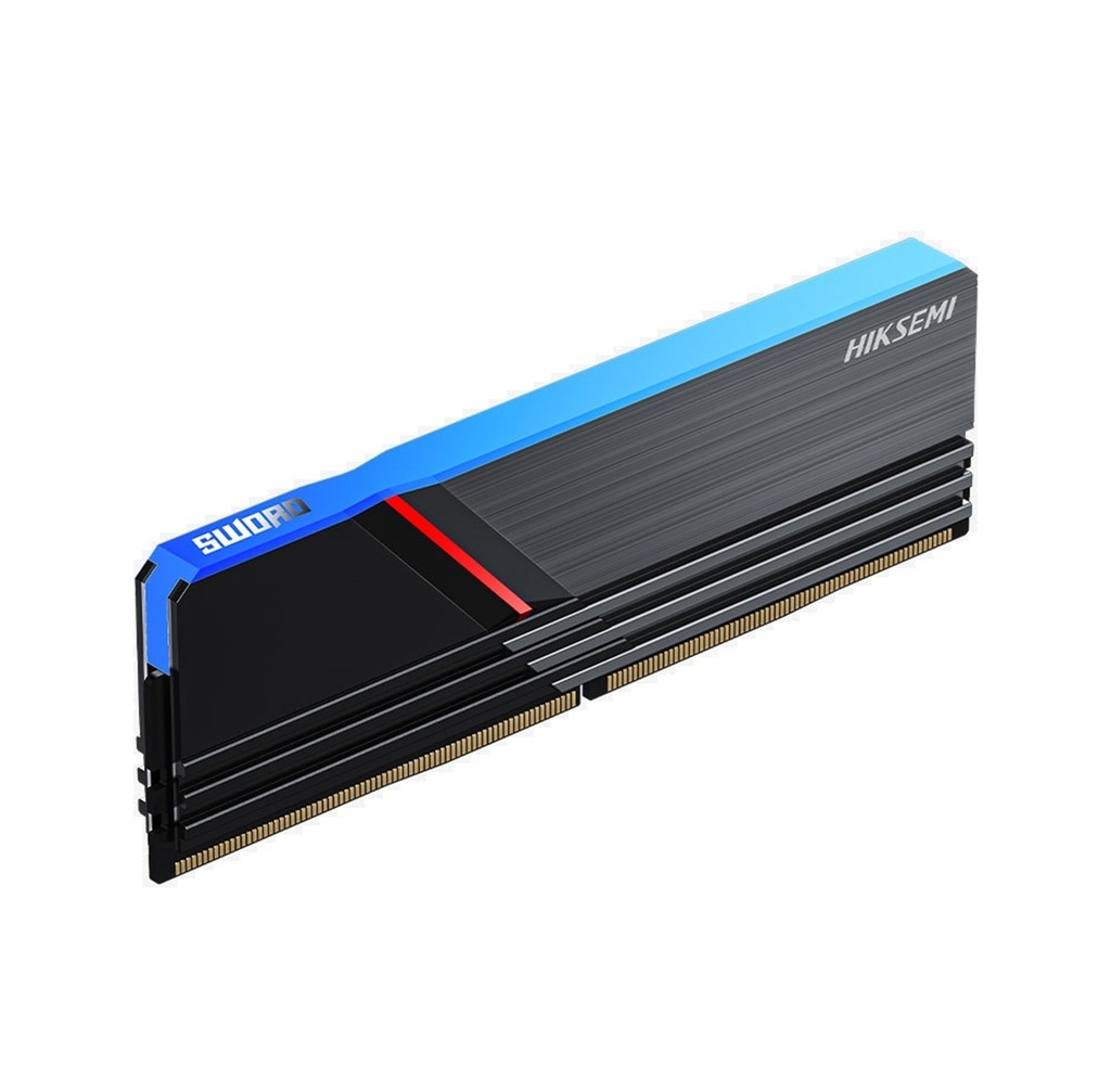 RAM PC DDR4 HIK SEMI SWORD 16GB 3200MHZ RGB NEGRA HSC416U32B4 16G