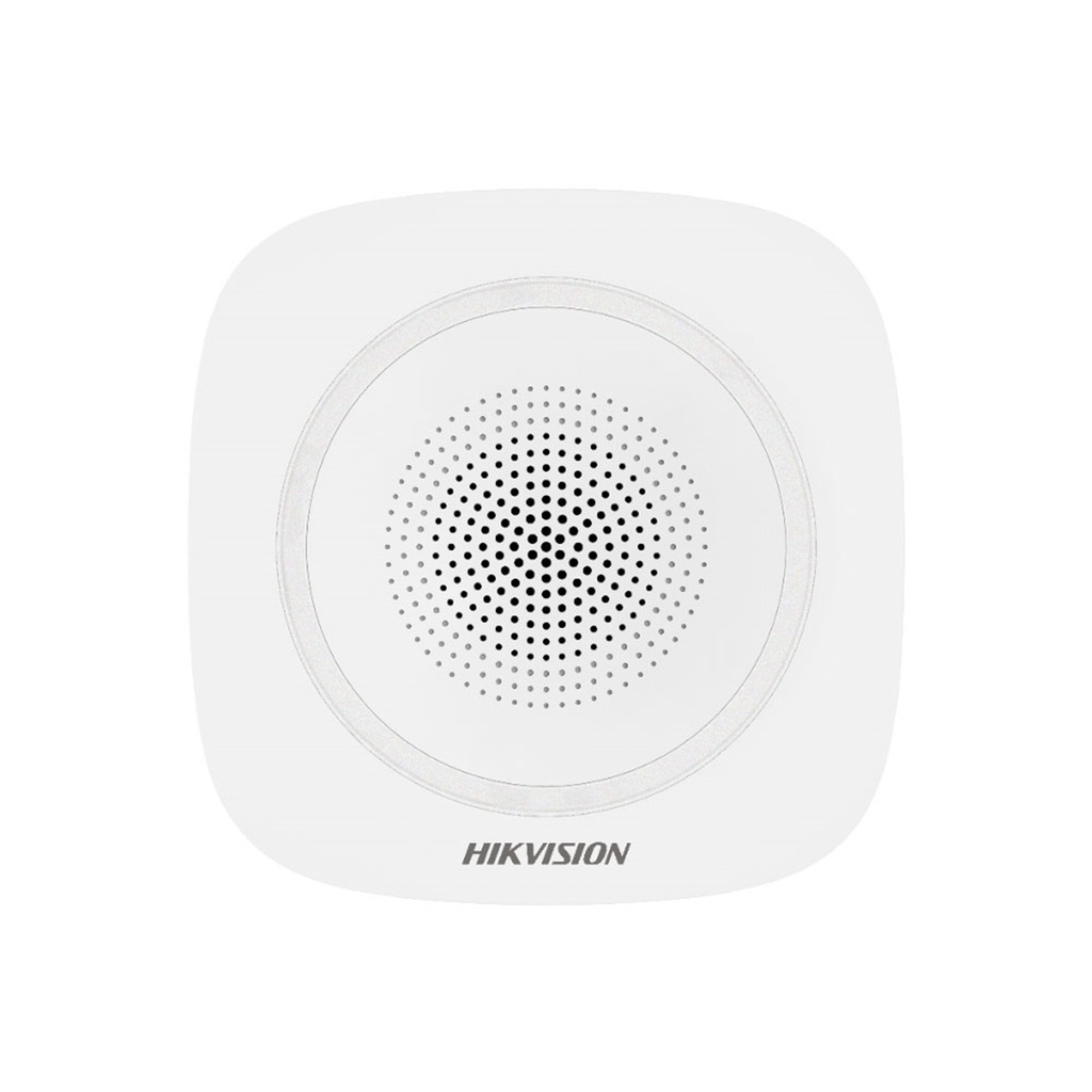 SIRENA ALARMA HIK VISION DS-PS1-I-WB 110DB (B) / RED 433MH 90-110 INALAMBRICA INTERNA