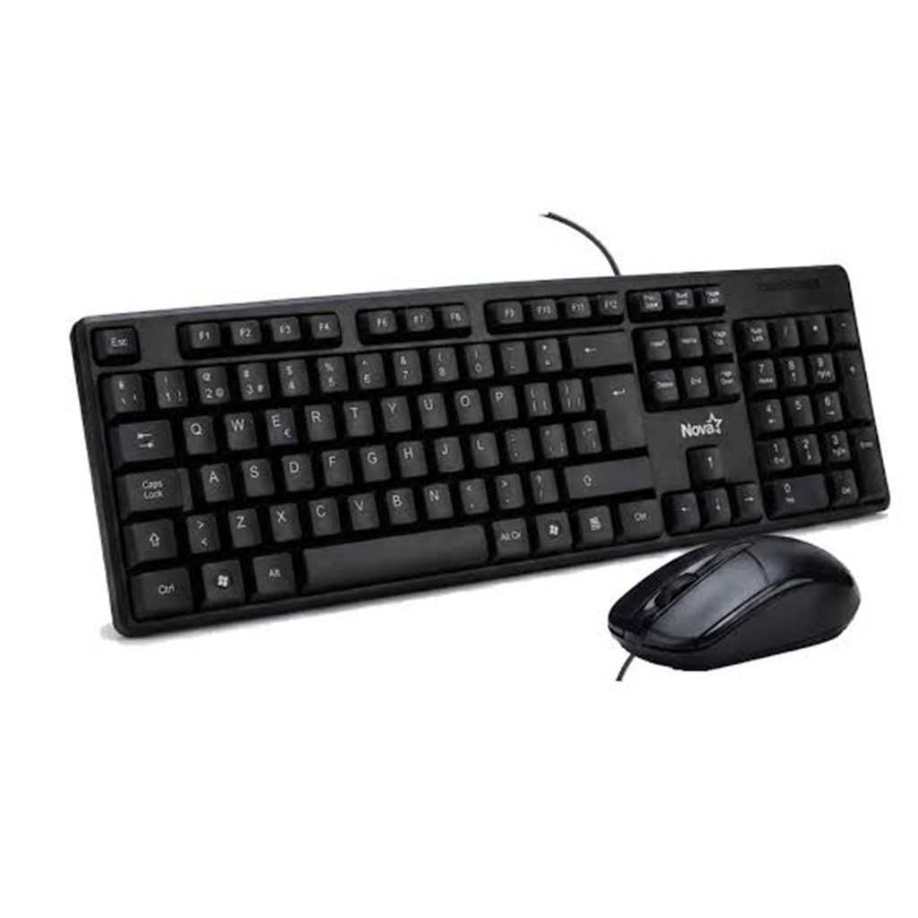 TECLADO NOVA KB3802U 1*USB-A ESPAÑOL NEGRO