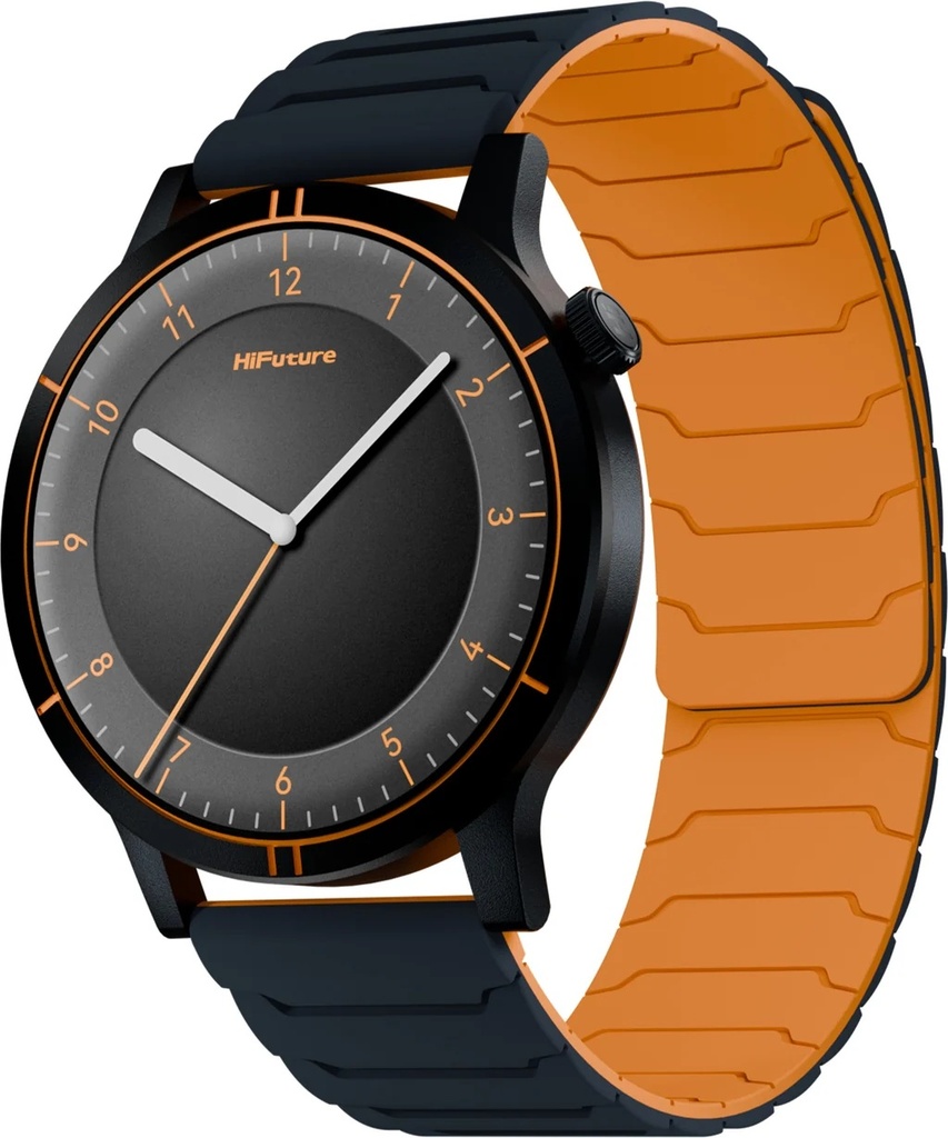 RELOJ INTELIGENTE HIFUTURE AURORA 2 1.43" BANDA MAGNETICA SILICON NEGRO