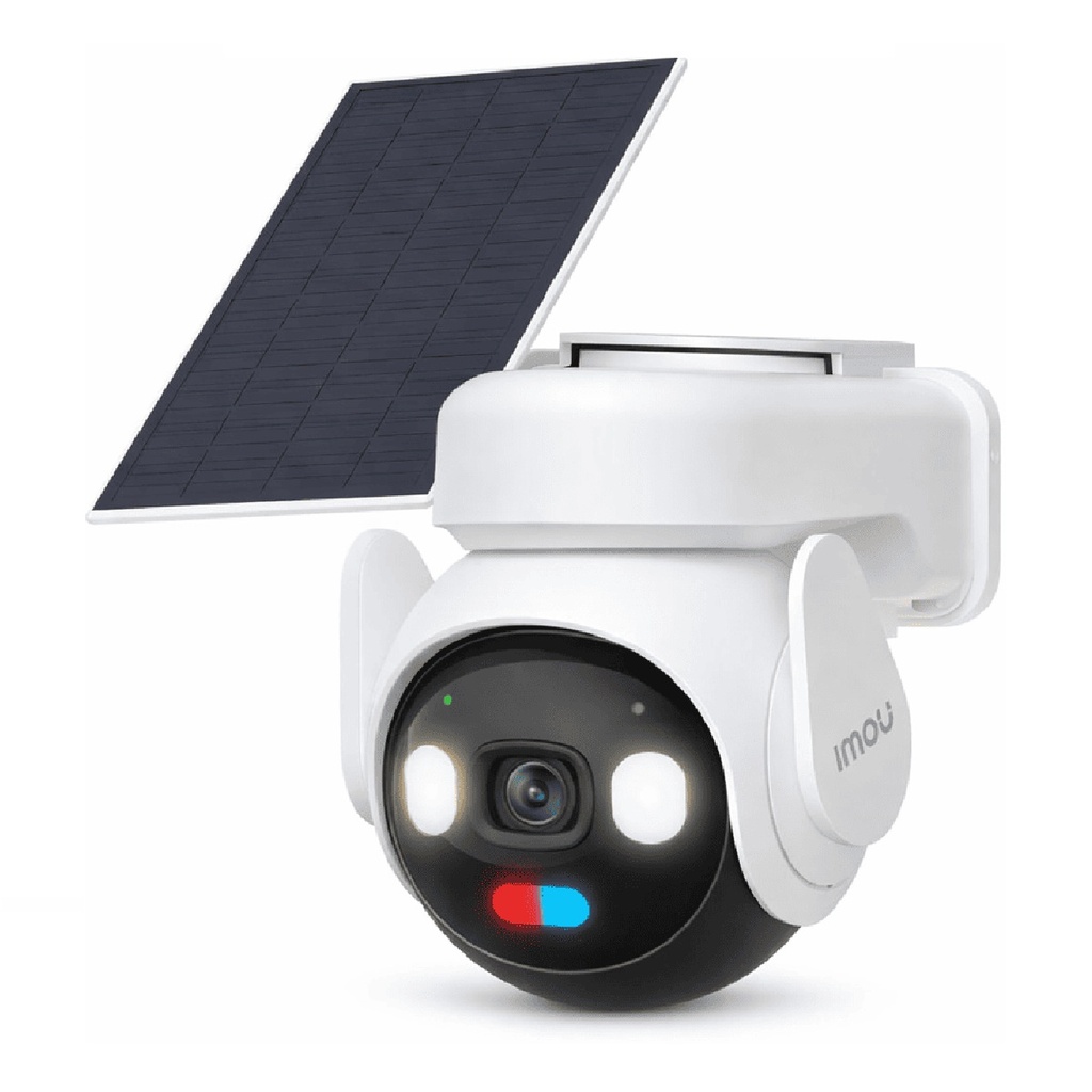 CAMARA IP IMOU IPC-B7ED-5M0TEA-AM/FSP14 3K/5MP WIFI 4G/LTE PANEL SOLAR ALWAYS-ON AUDIO DUAL ALARMA DOMO PT 1*MICROSD