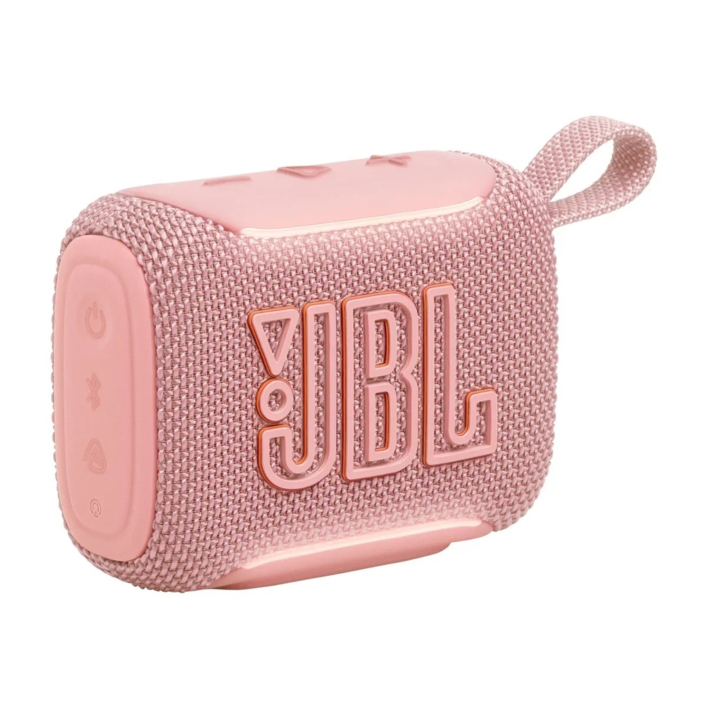 PARLANTE PORTABLE JBL GO5 4.8W RMS BT6.0 IP68 CONTRA AGUA/GOLPES ROSADO