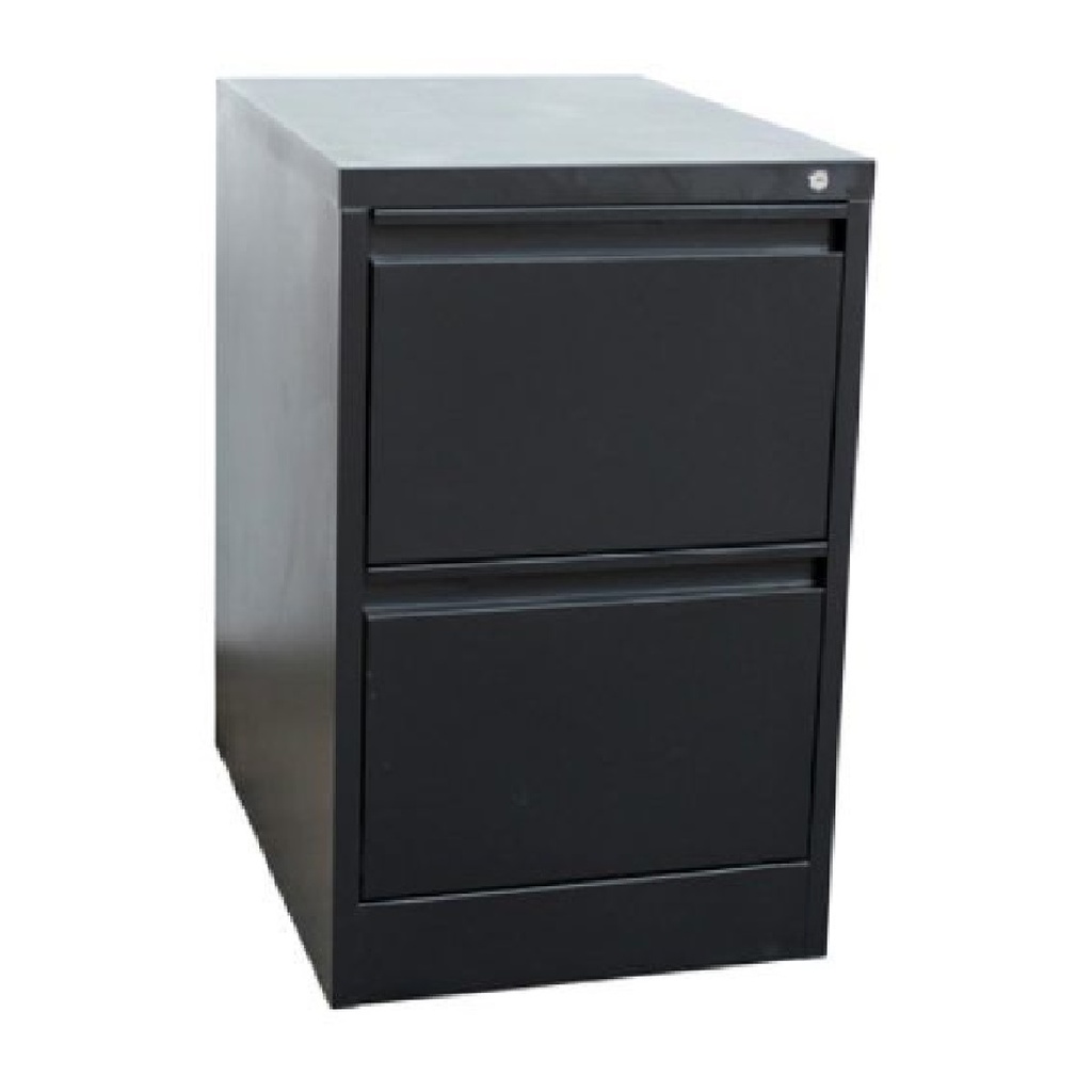 ARCHIVO METALICO DORS DP-082 2 GAVETAS OFICIO 73CM*46CM*62CM NEGRO