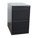 ARCHIVO METALICO DORS DP-082 2 GAVETAS OFICIO 73CM*46CM*62CM NEGRO