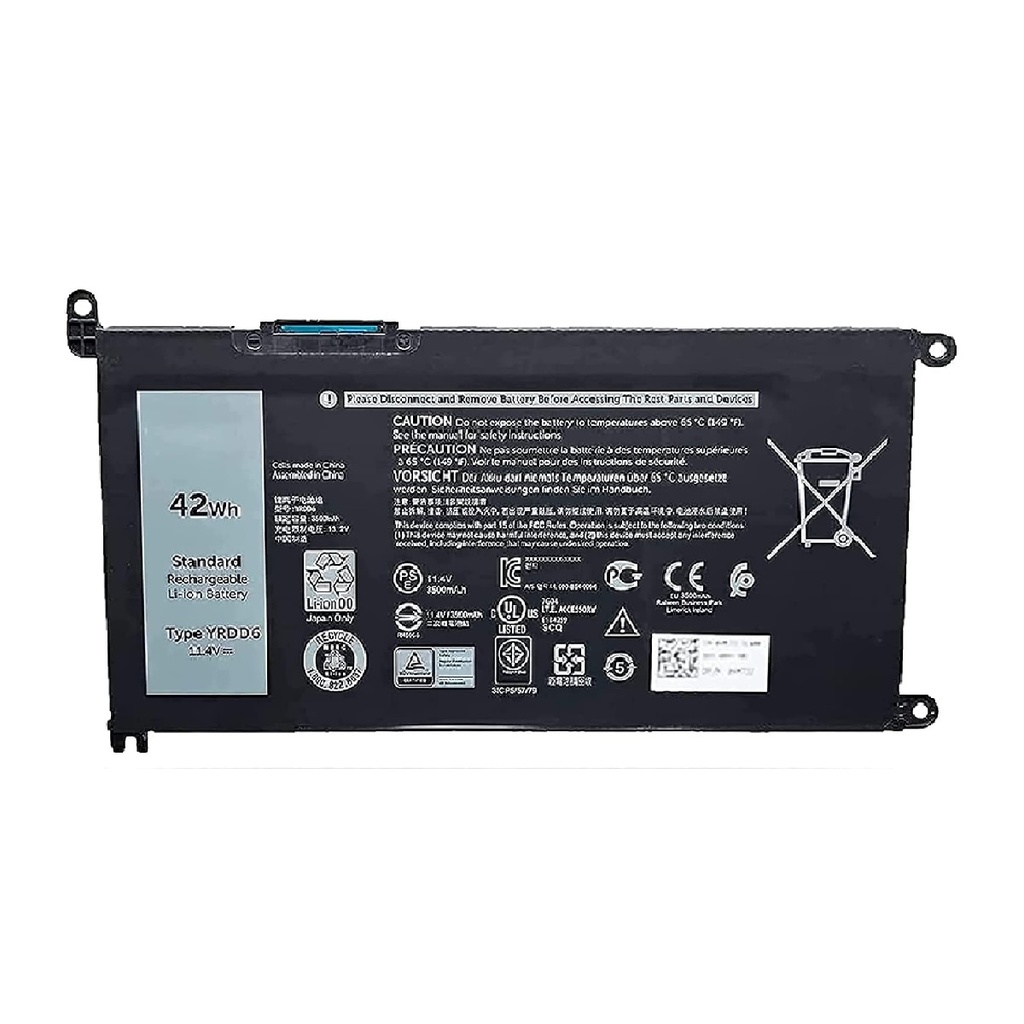 BATERIA LAPTOP DELL YRDD6 11.4V 42WH