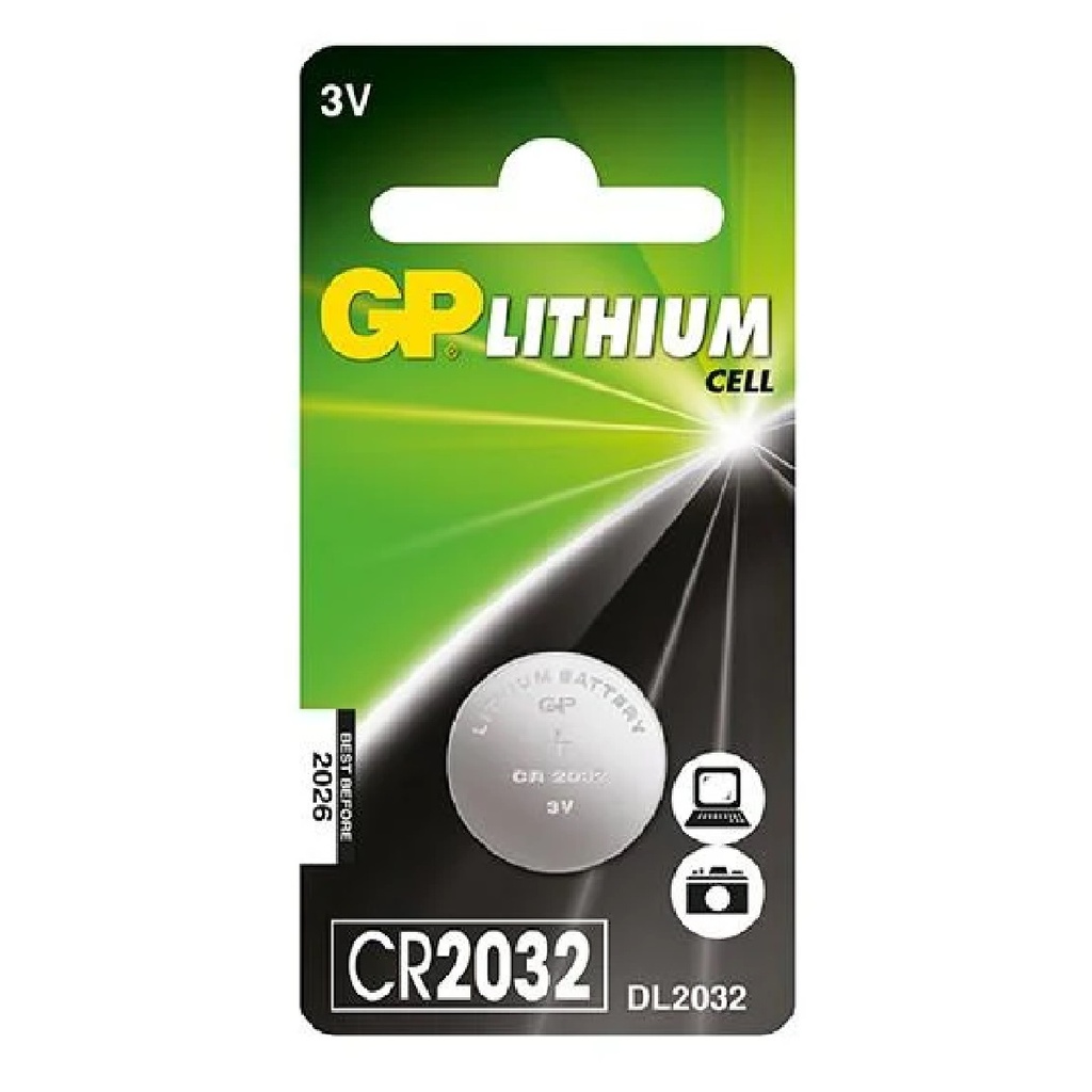 BATERIA GP CR2032 3V GPCR2032-5
