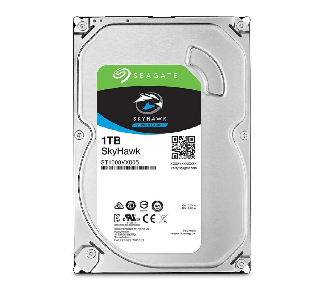 DISCO DURO 3.5" SEAGATE SKYHAWK 1TB CCTV 5900RPM
