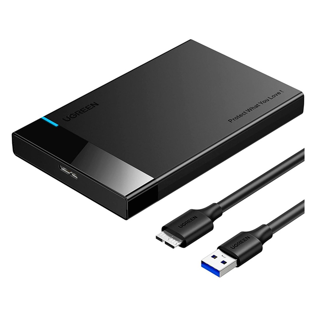 ENCAPSULADOR 2.5" UGREEN US221 30848 USB-A 3.0 SATA