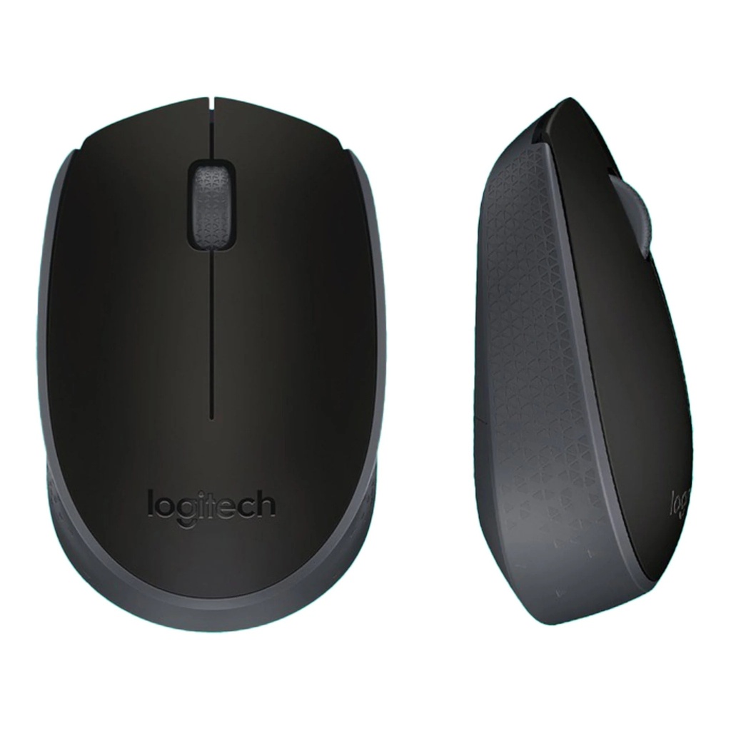 MOUSE LOGITECH M170 INALAMBRICO 3 BOTONES 1000DPI NEGRO