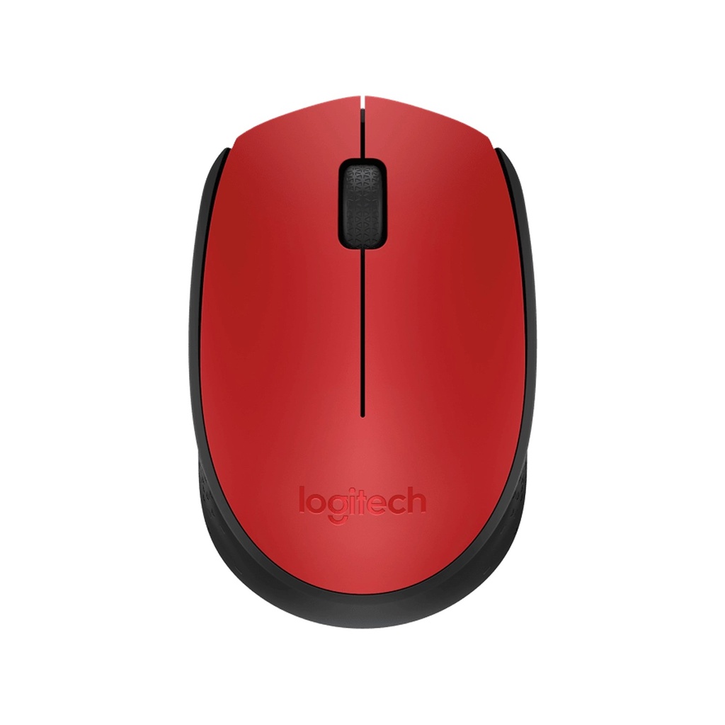 MOUSE LOGITECH M170 INALAMBRICO 3 BOTONES 1000DPI ROJO