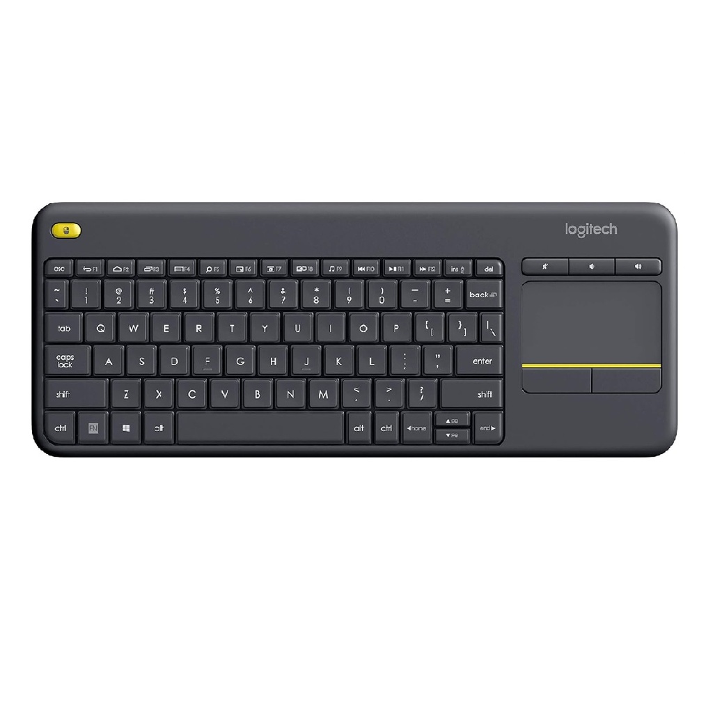 MOUSE+TECLADO LOGITECH K400 PLUS MEDIA INALAMBRICO PARA TV
