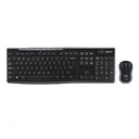 MOUSE+TECLADO LOGITECH MK270 INALAMBRICO 3 BOTONES MULTIMEDIA ESPAÑOL