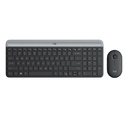 MOUSE+TECLADO LOGITECH MK470 INALAMBRICO 3 BOTONES MULTIDISPOSITIVO ESPAÑOL NEGRO