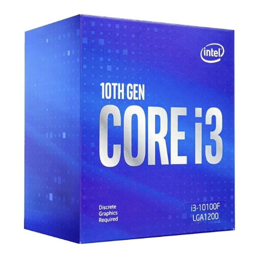 PROCESADOR INTEL CORE I3 CI3-10105 3.7GHZ/4.4GHZ 6MB LGA1200
